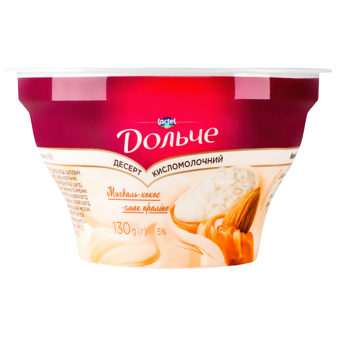 Dessert Dolche Almond-coconut-praline flavor sour milk 130g