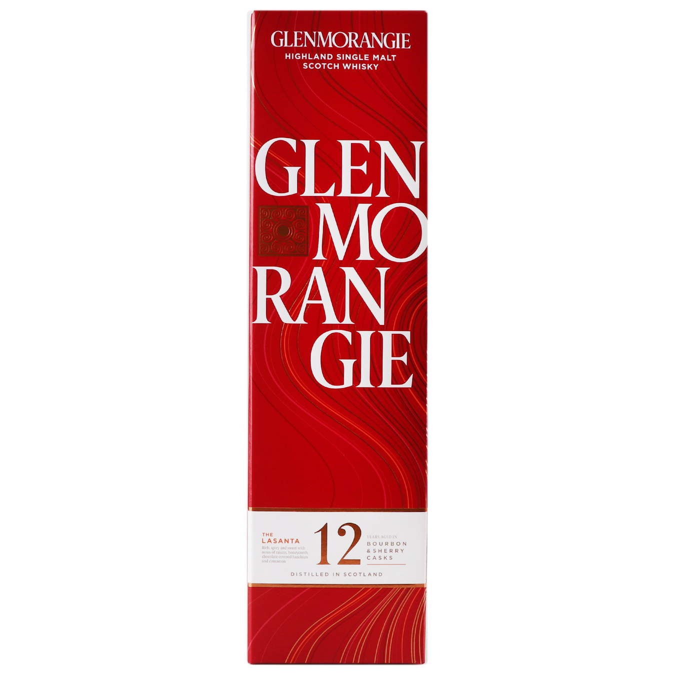 Whiskey Glenmorangie Lasanta single malt 12 years 43% 0.7 l