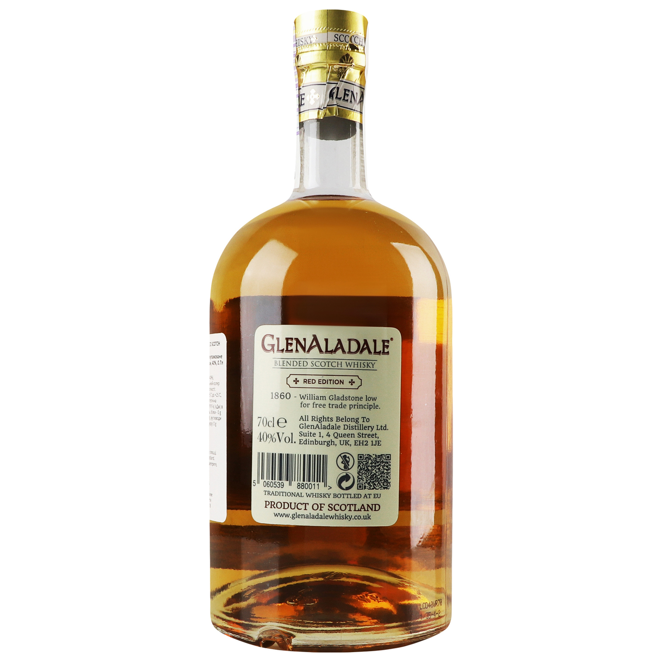 Whiskey GlenAladale Red Edition 40% 0.7l 2
