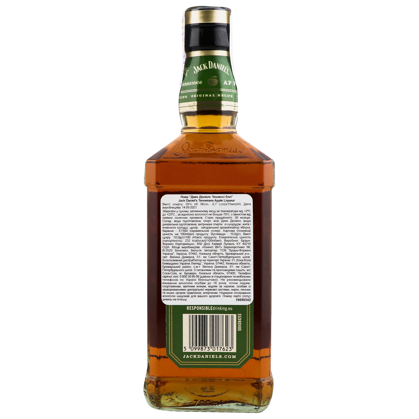 Liqueur Jack Daniel's Tennessee Apple 35% 0.7 l 2