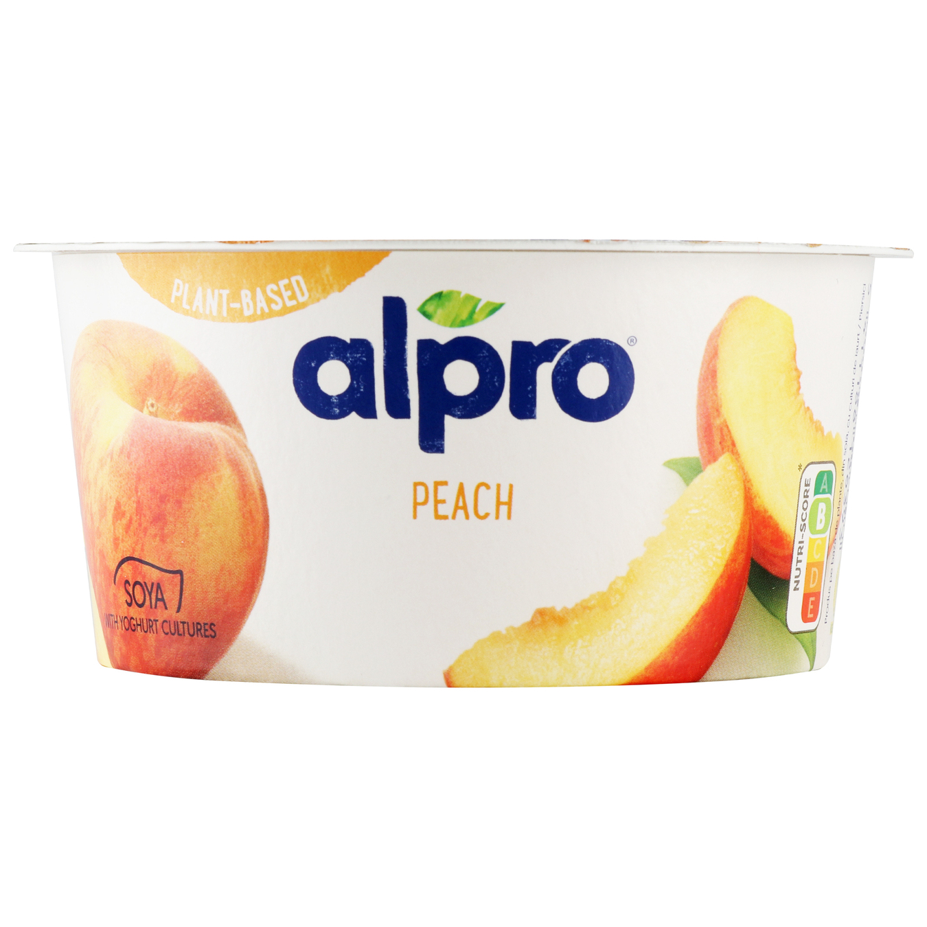 Soy product Alpro Peach fermented 150g