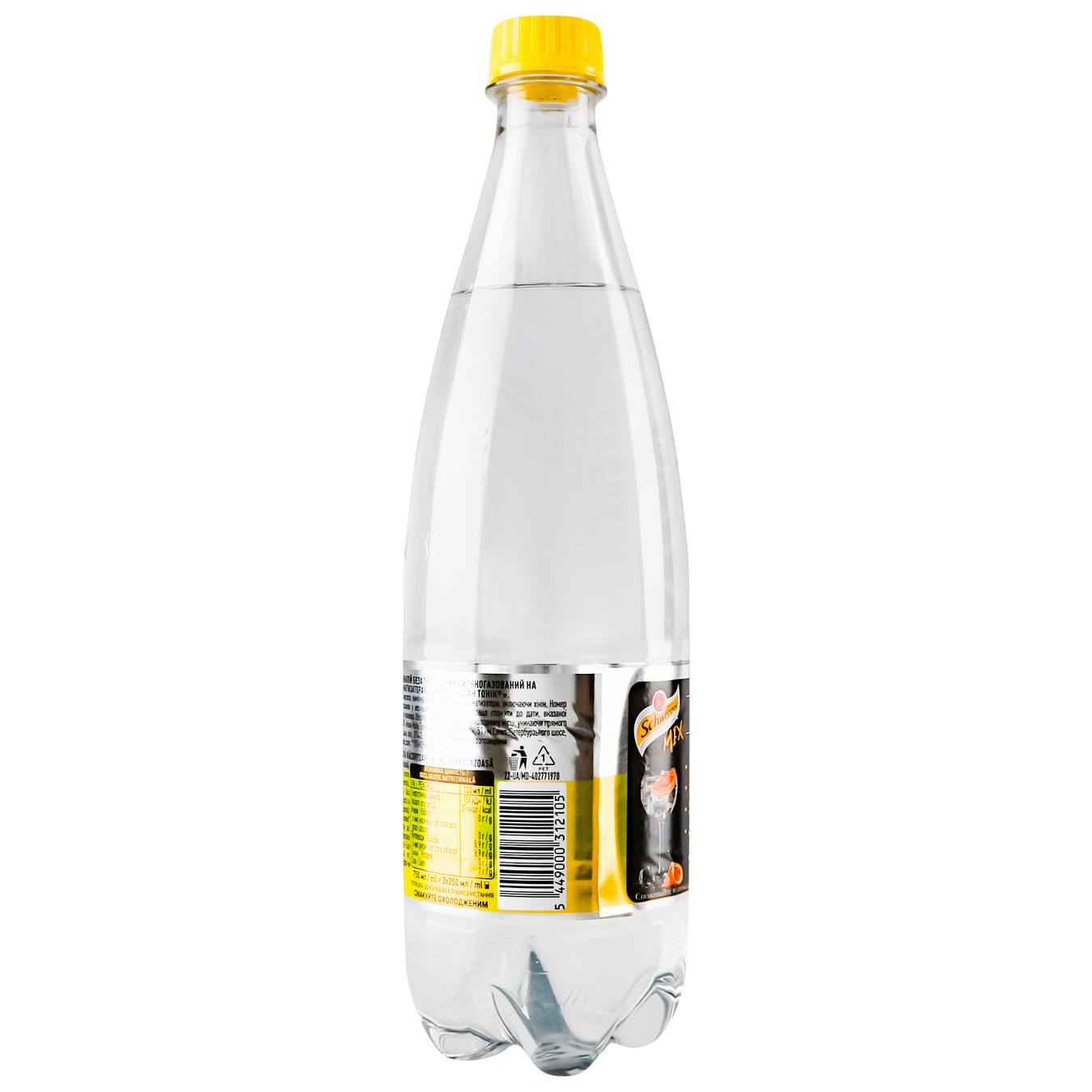 Carbonated drink Schweppes Indian Tonic 0.75 3