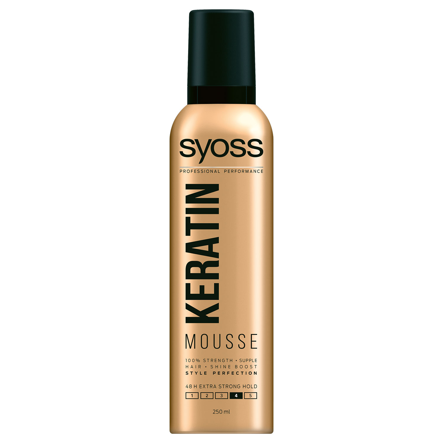 Mousse Syoss Salon Control System Keratin Perfection of the image for styling hair extra strong fixation 250ml