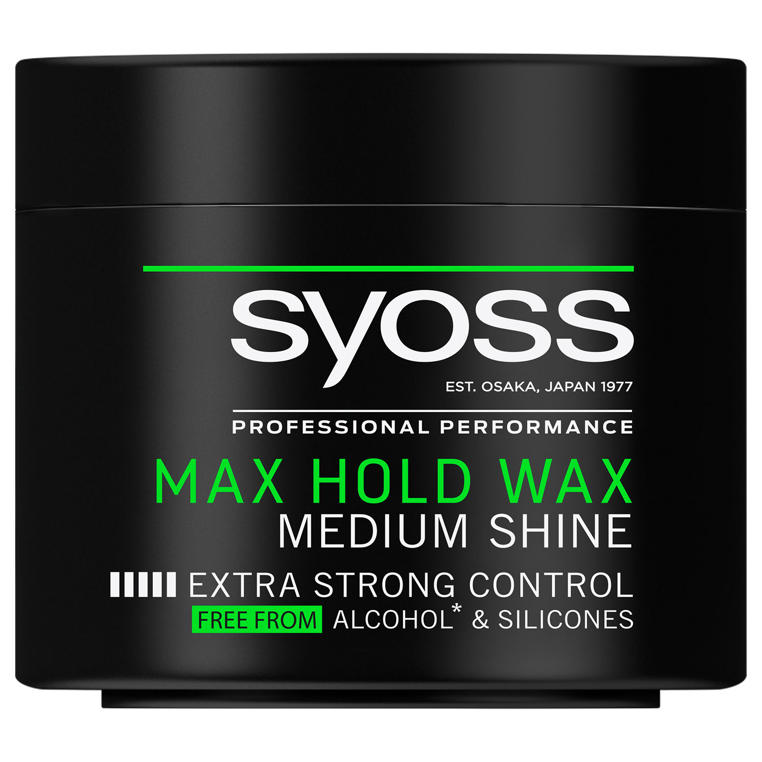 Syoss Max Hold hair styling wax for smooth shiny hair Fixation 5 150ml