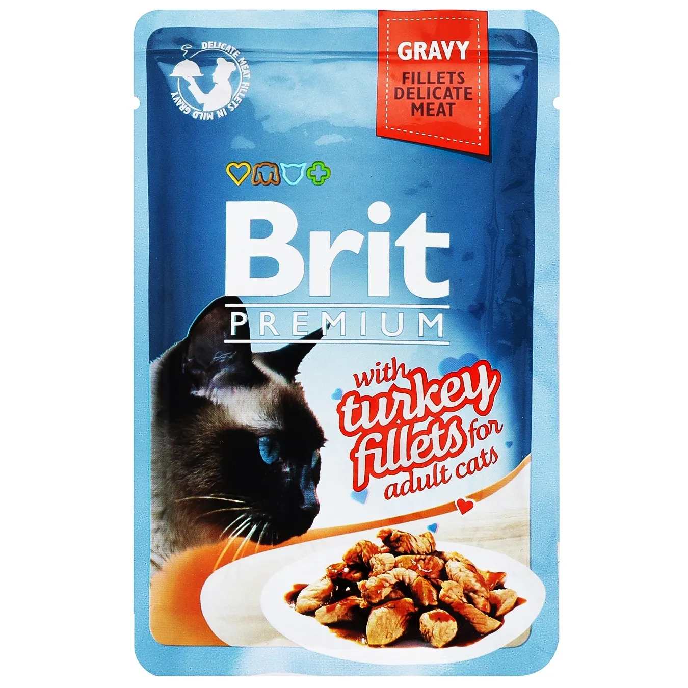Canned food Brit premium for cats meat 85g