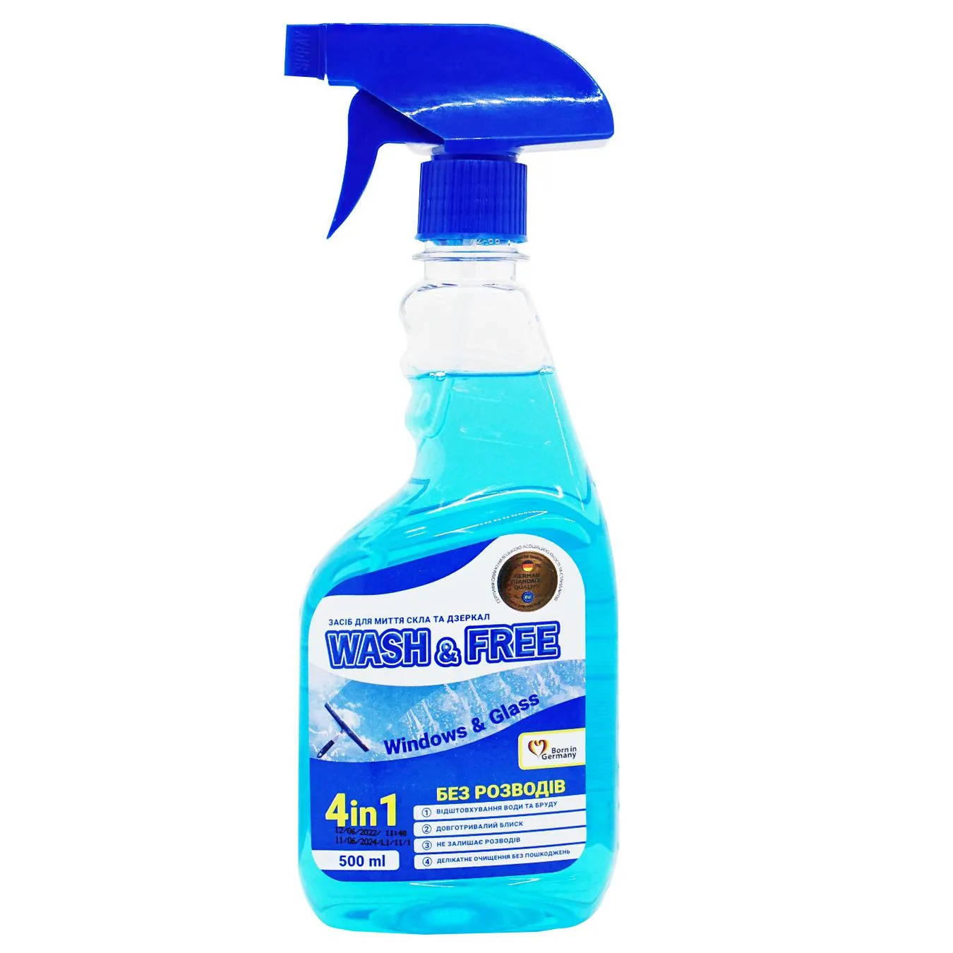 Wash Free glass and mirror cleaner 500g