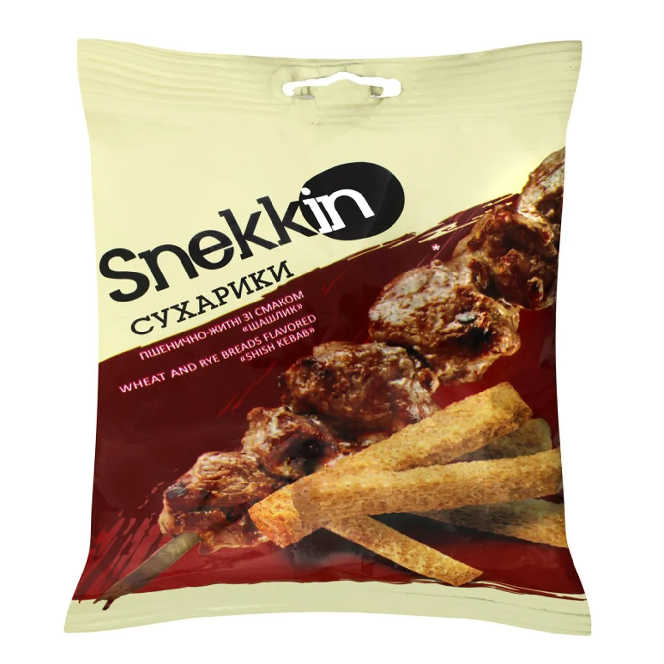 Snekkin wheat-rye crackers with the taste of kebab 35g