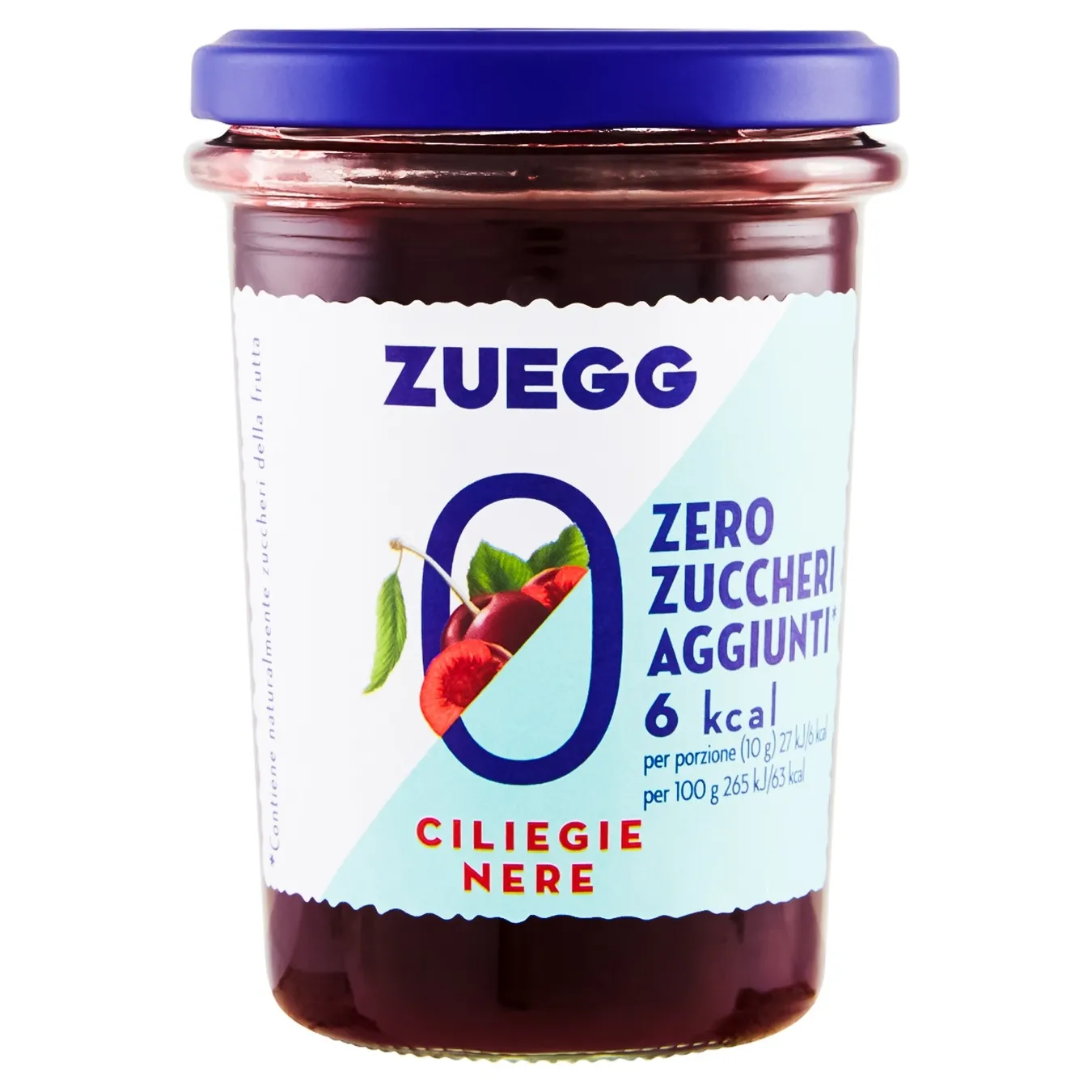Zuegg black cherry jam 220g