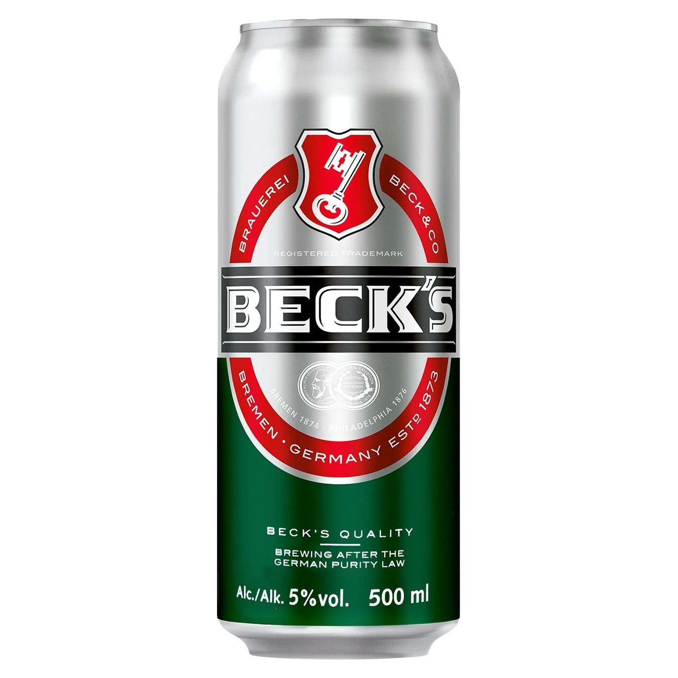Пиво светлое BECK'S 5% 0,5л