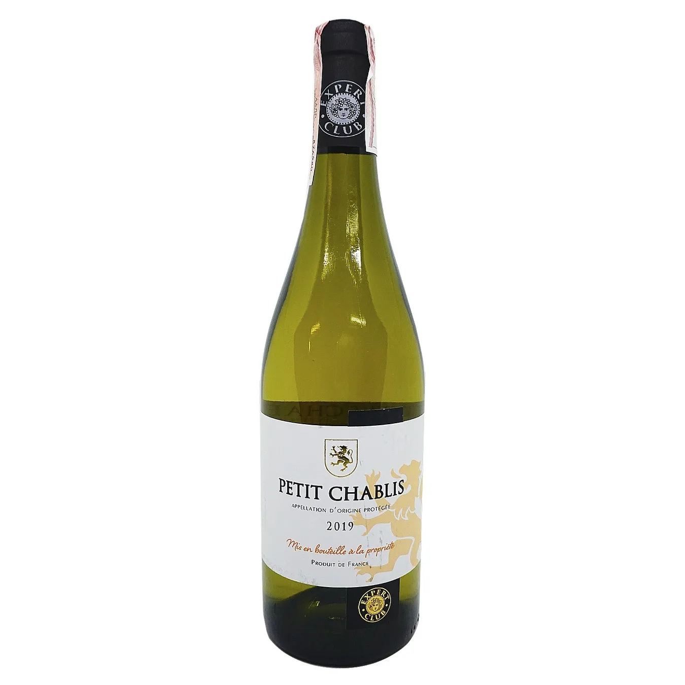Вино Expert Club Petit Chablis Blanc AOP белое сухое 12% 0,75л