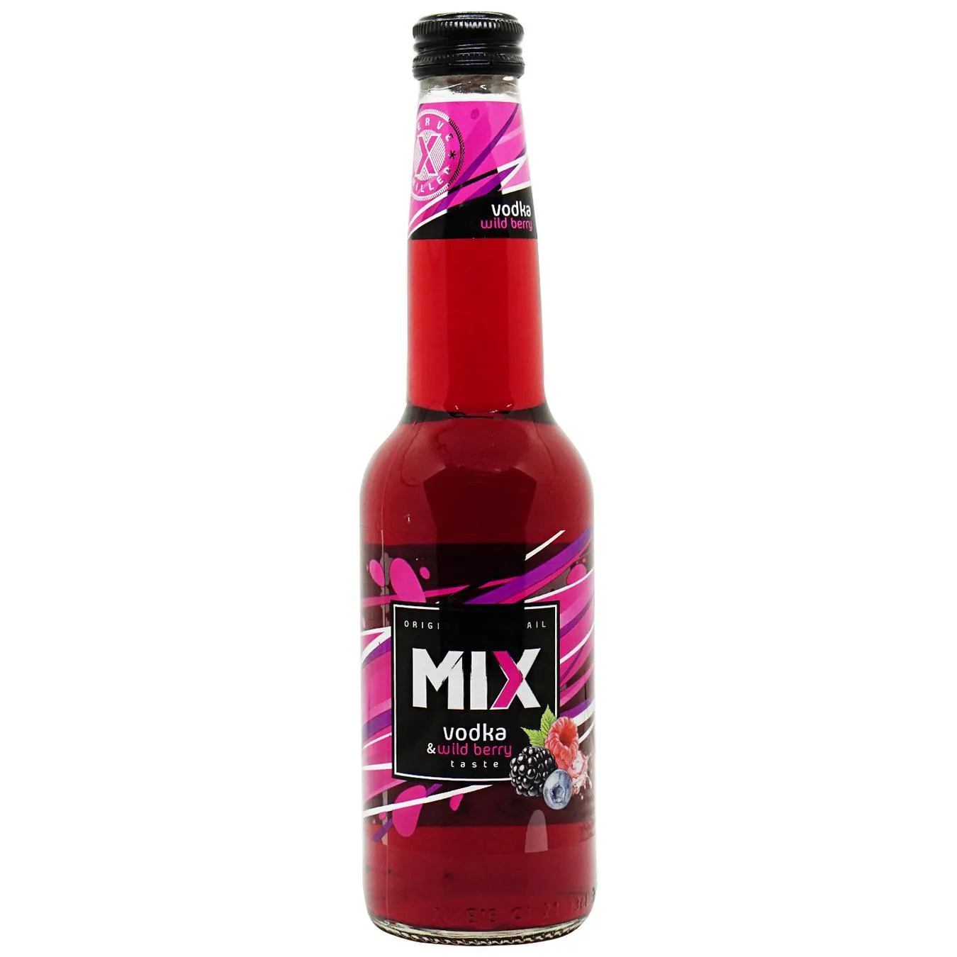 Напій MIX горілка лісові ягоди 4% 0,33л с/пл