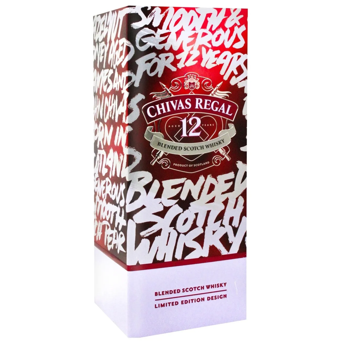 Виски Chivas Regal 12 лет 40% 0,7л в металлической коробке