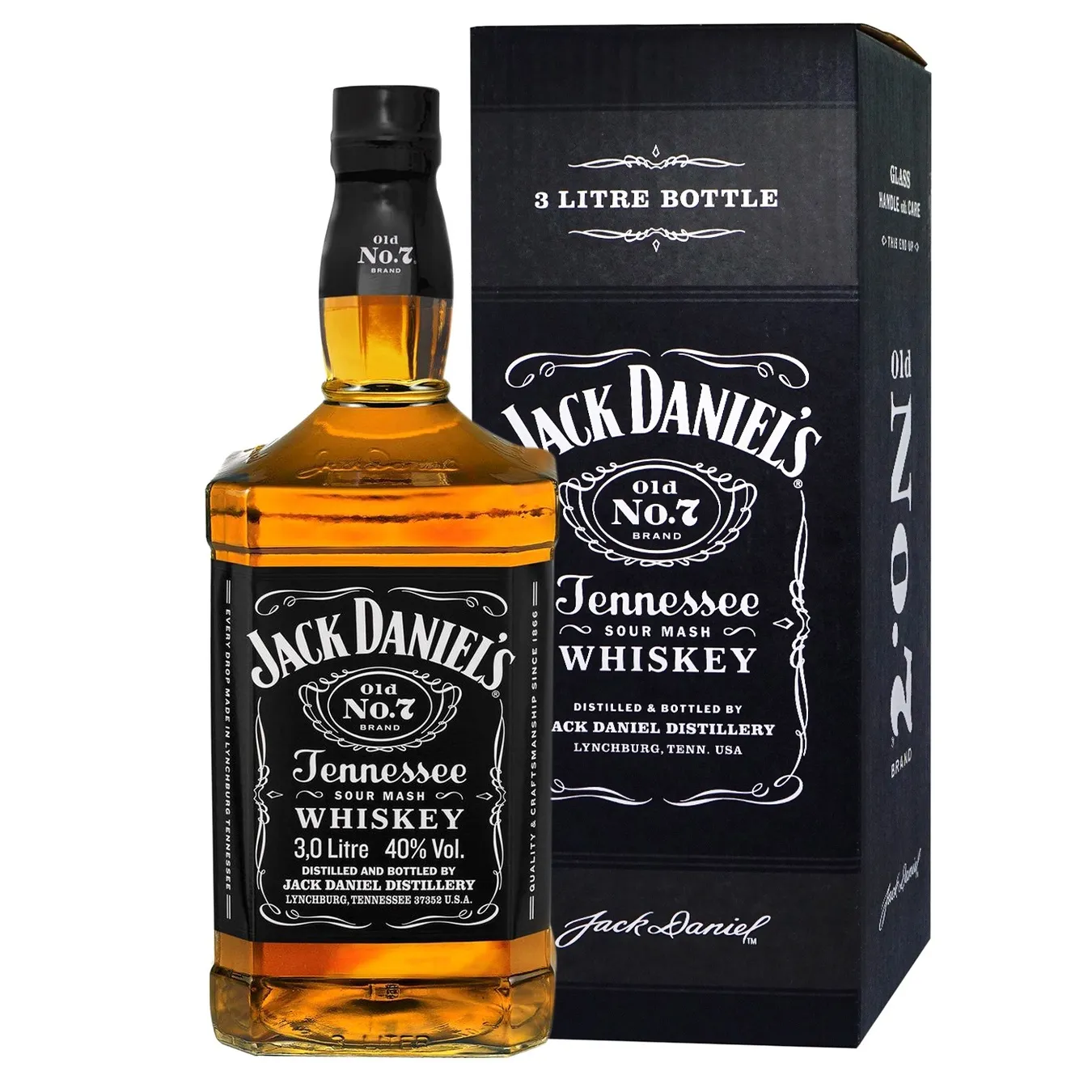 Jack Daniel`s Old No. 7 Whiskey 40% 3l