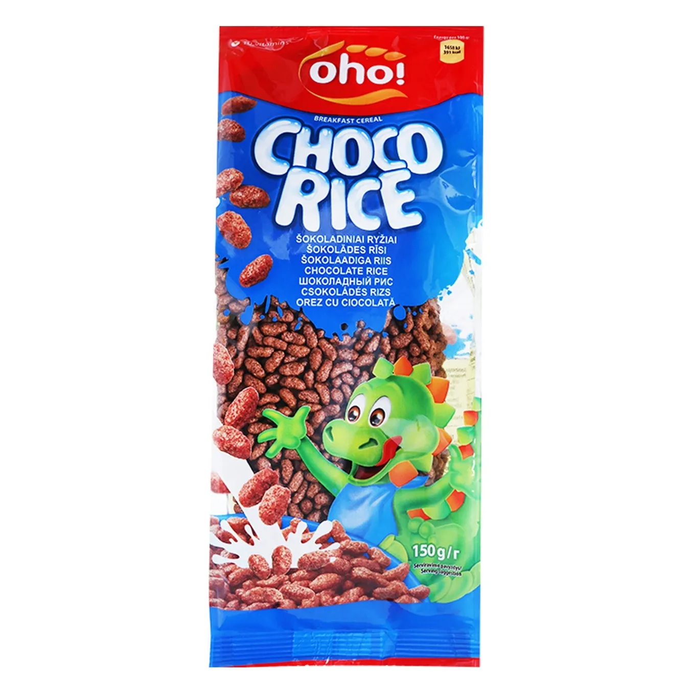 Oho Chocolate rice Dry Breakfast 150g