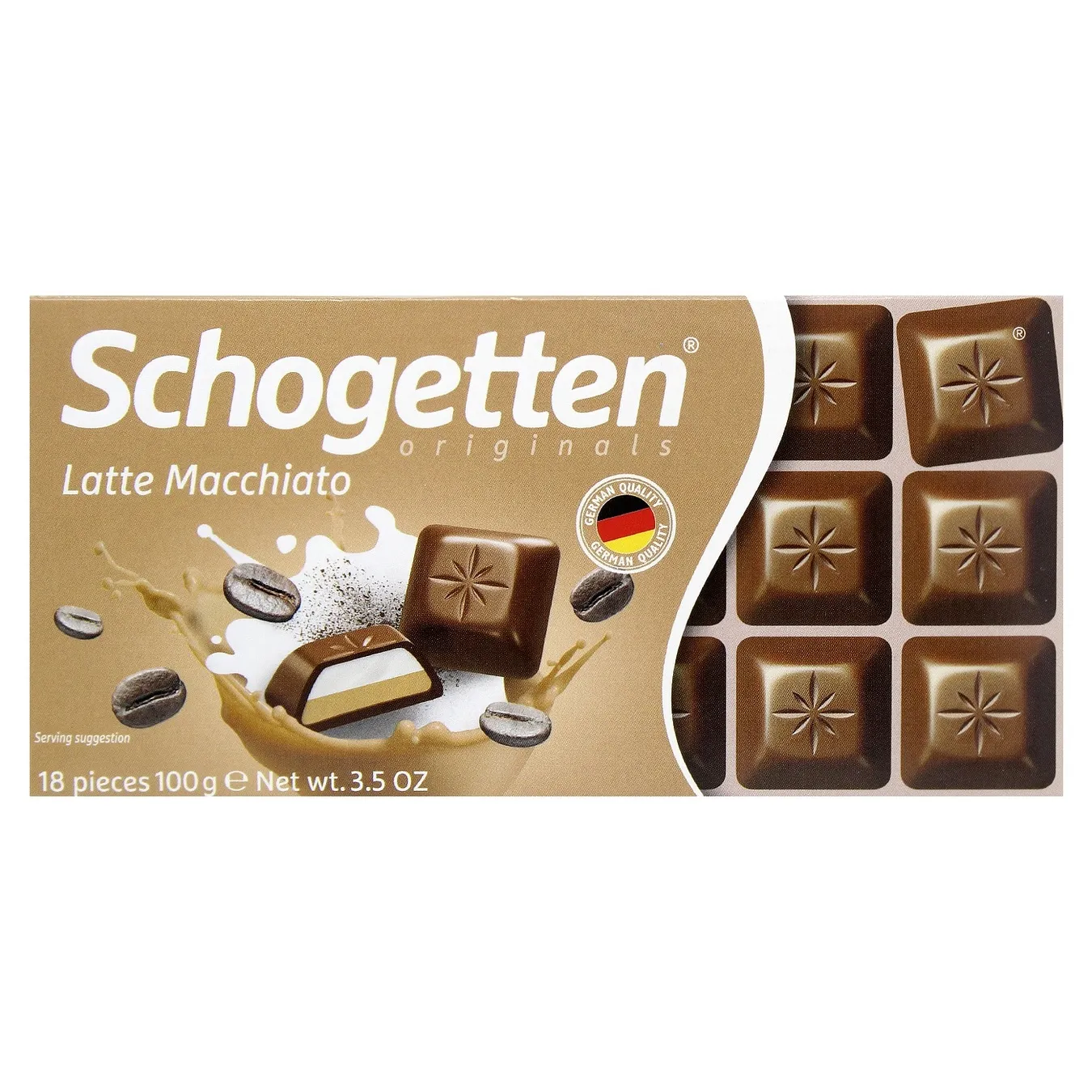 Schogetten milk chocolate coffee-mololo 100g