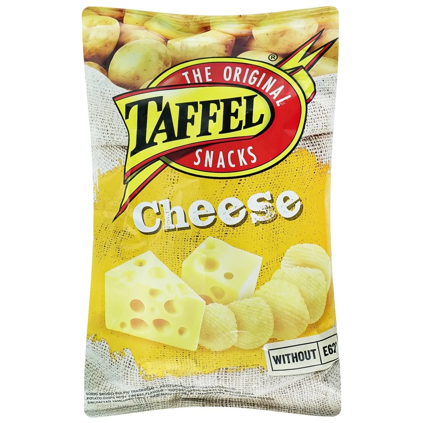 Taffel potato chips with cheese flavor 130g