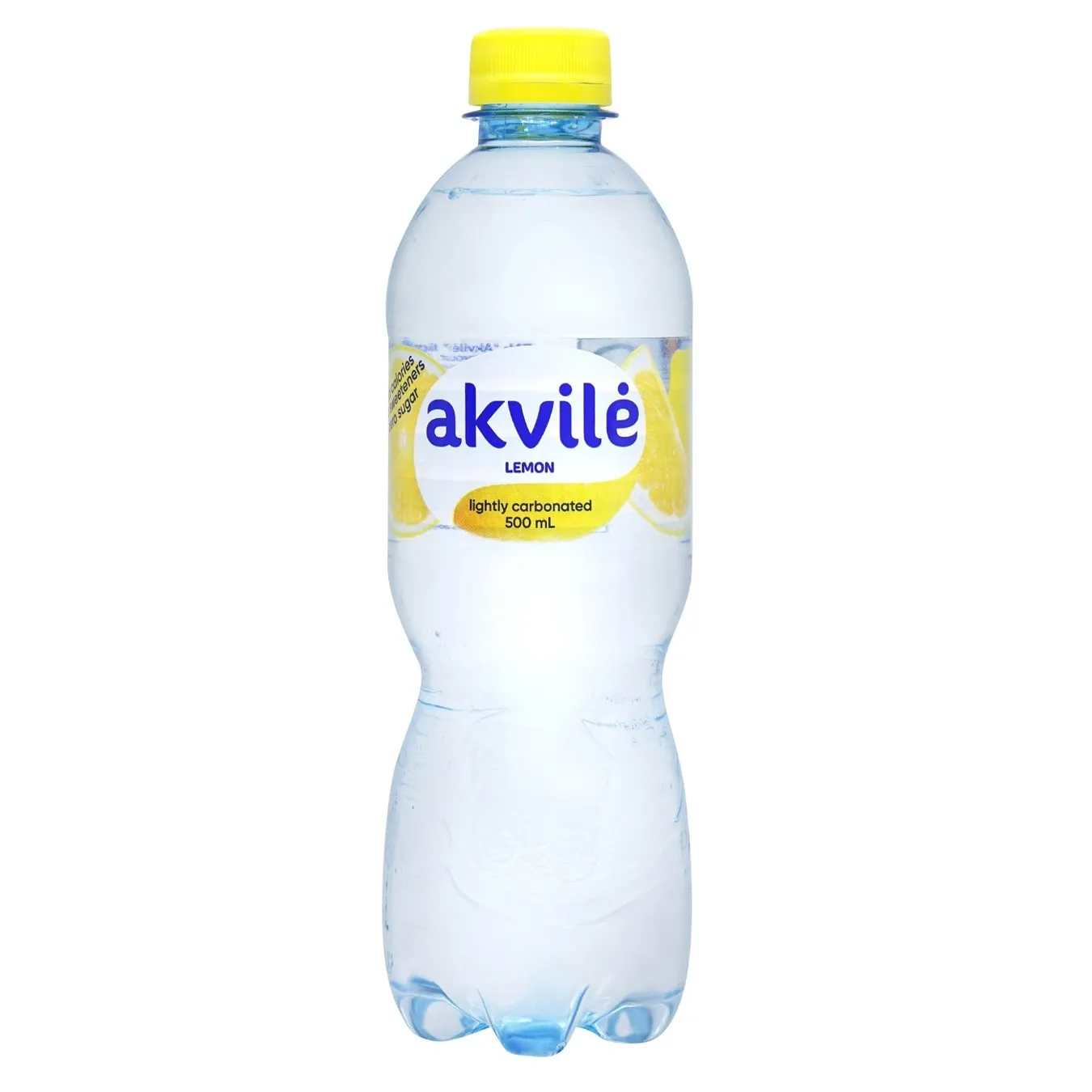 Вода слабогазована Akvile лимон 0,5л