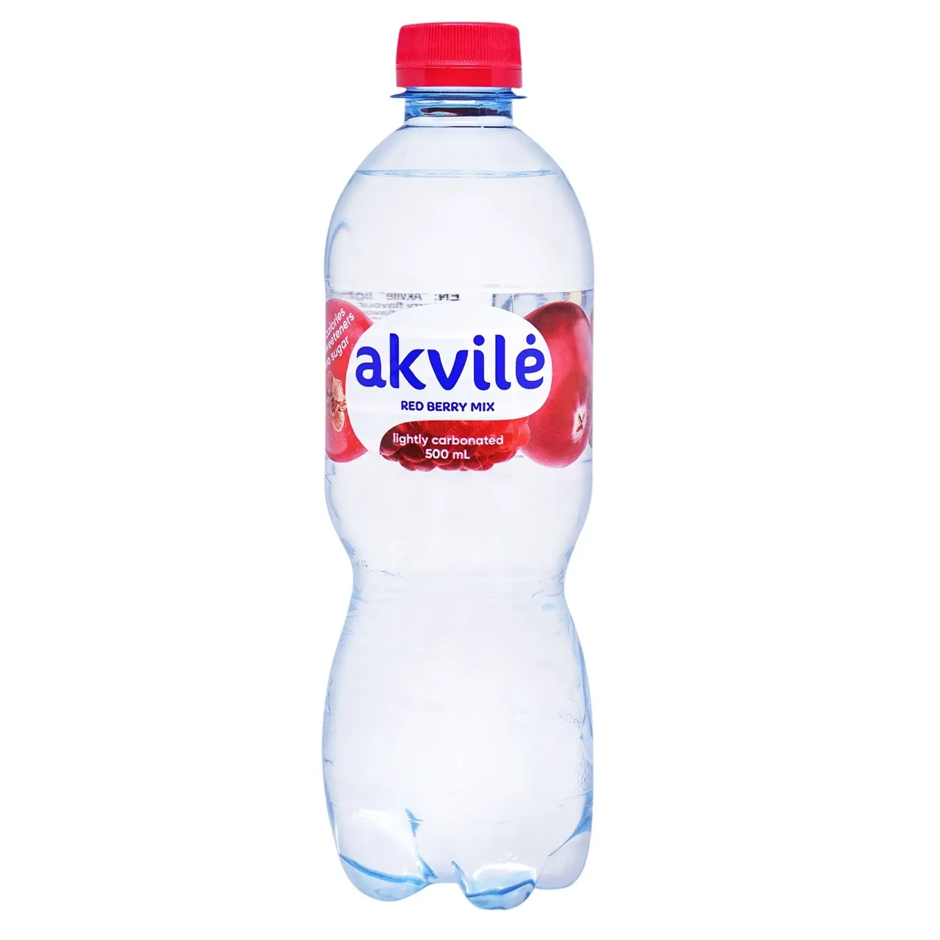 Вода слабогазированная Akvile Красные Ягоды 0,5л