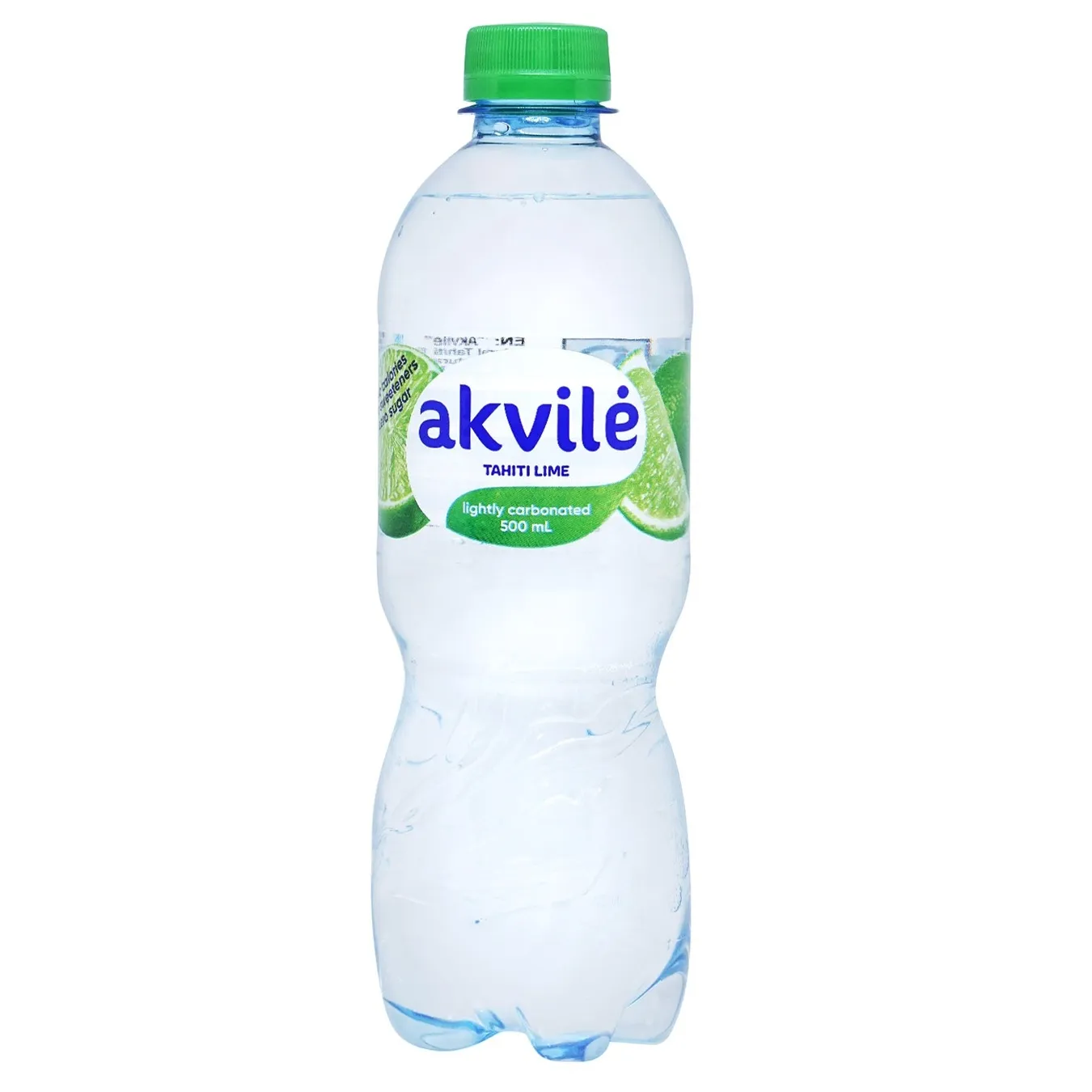 Akvile Lime carbonated water 0.5 l