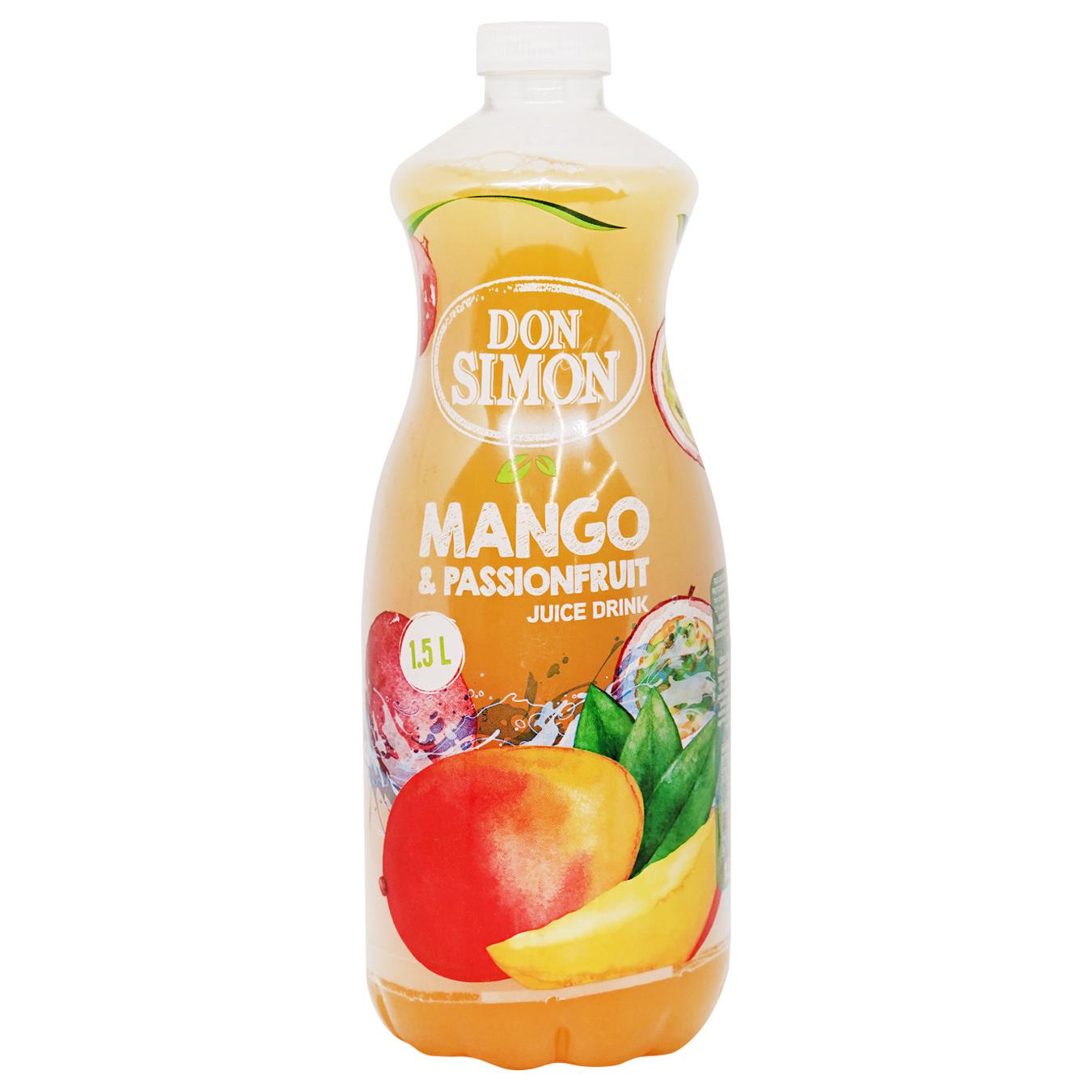 Напиток соковый Don Simon манго-маракуя 1.5л