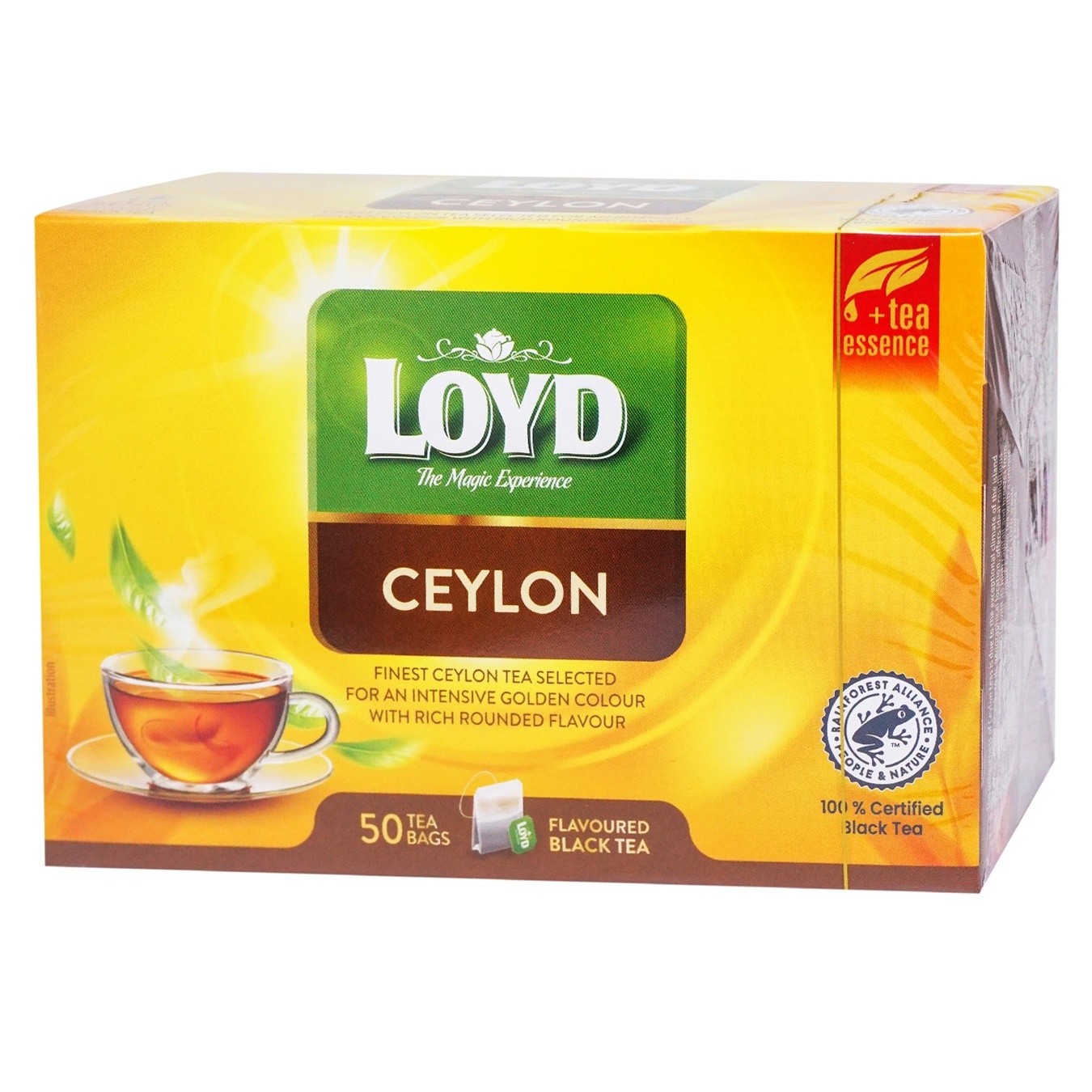 Чай LOYD чорний Цейлон 2г*50шт