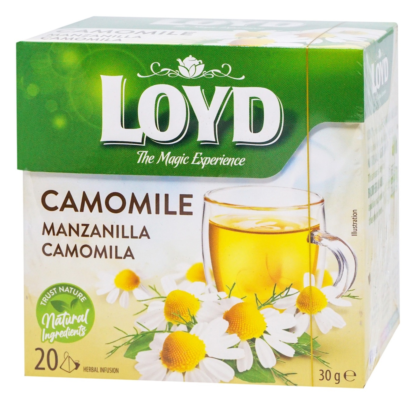 Чай трав'яний LOYD Ромашка 1,5г*20шт
