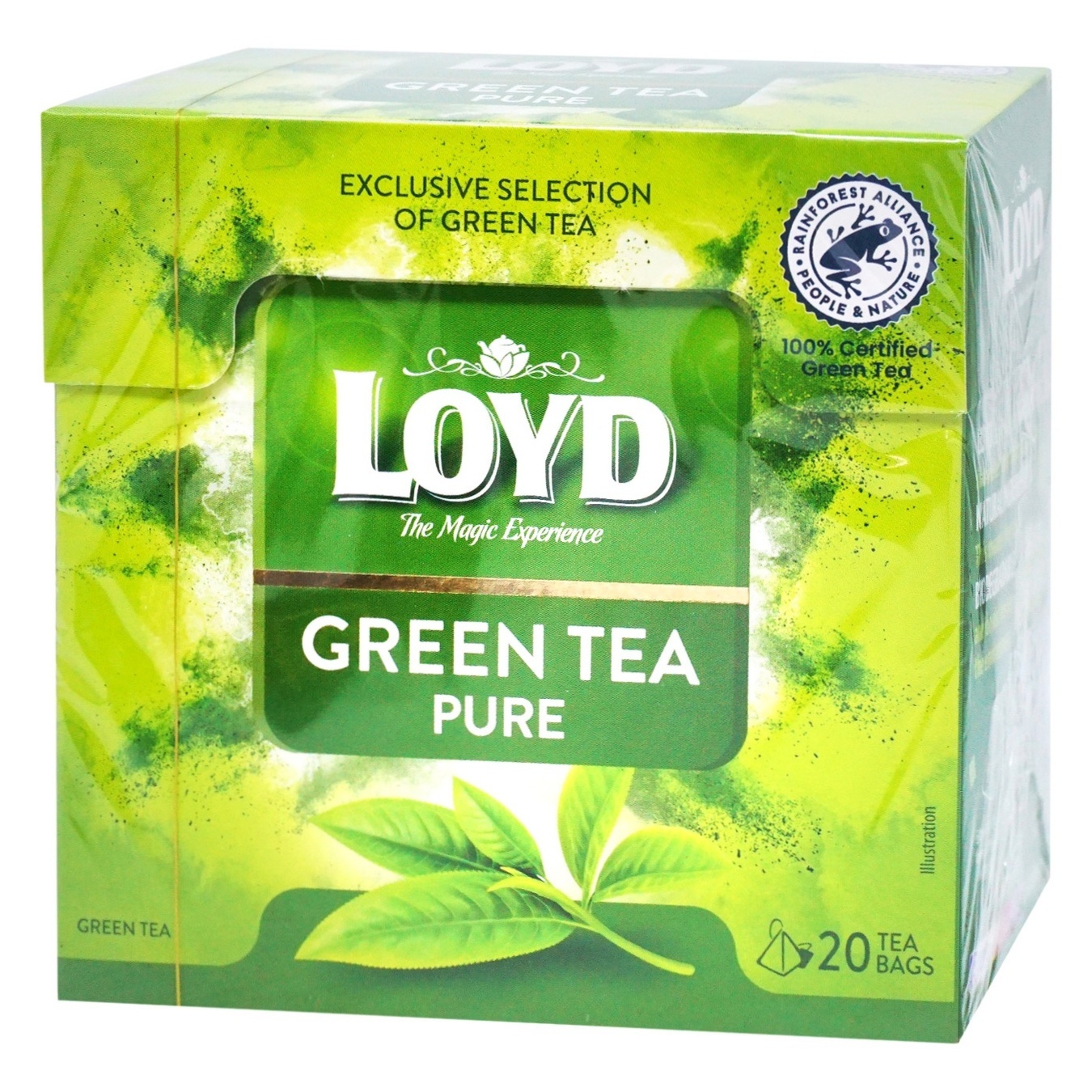 Чай зелений LOYD чистий 1,7г*20шт