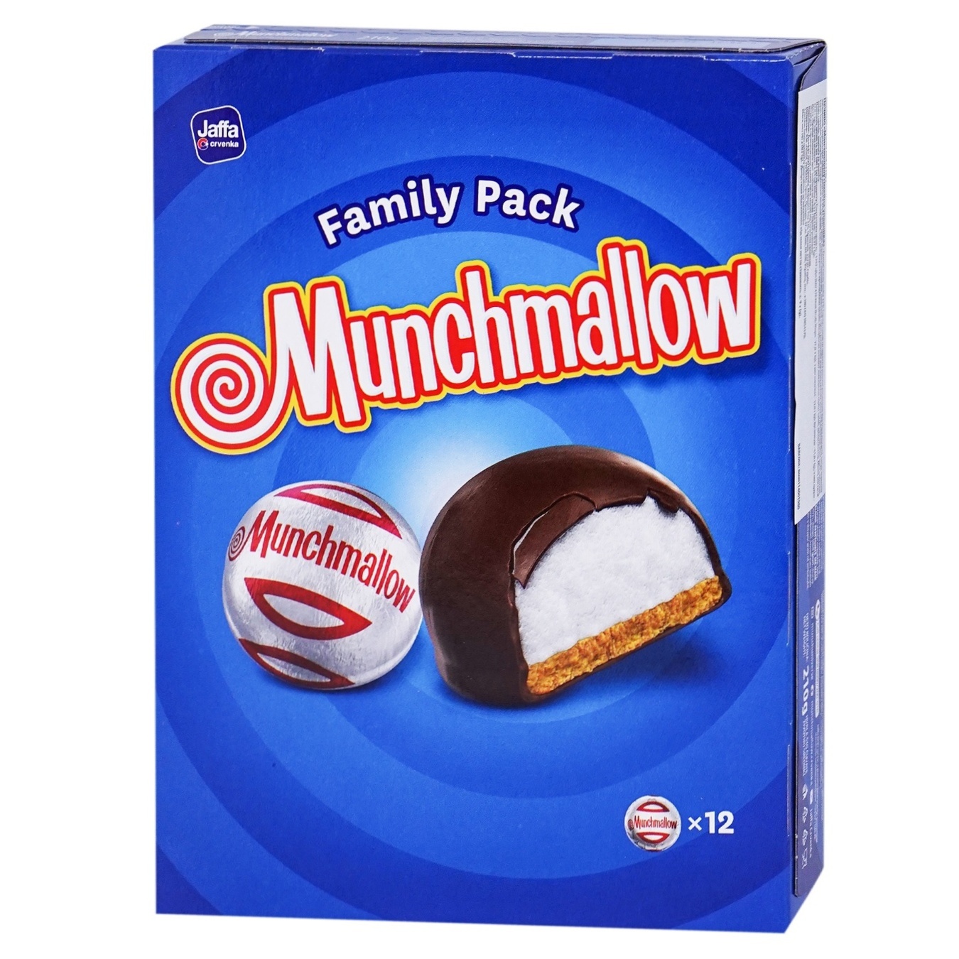 Печенье Munchmallow семейный пакет 210г