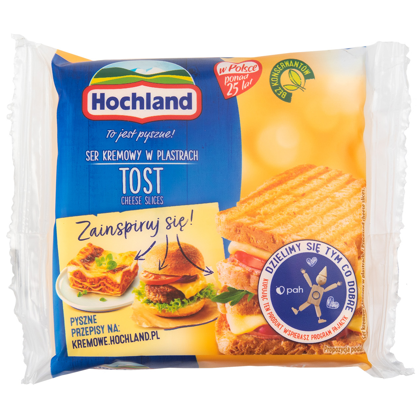 Hochland Tost Processed Cheese 40% 130g