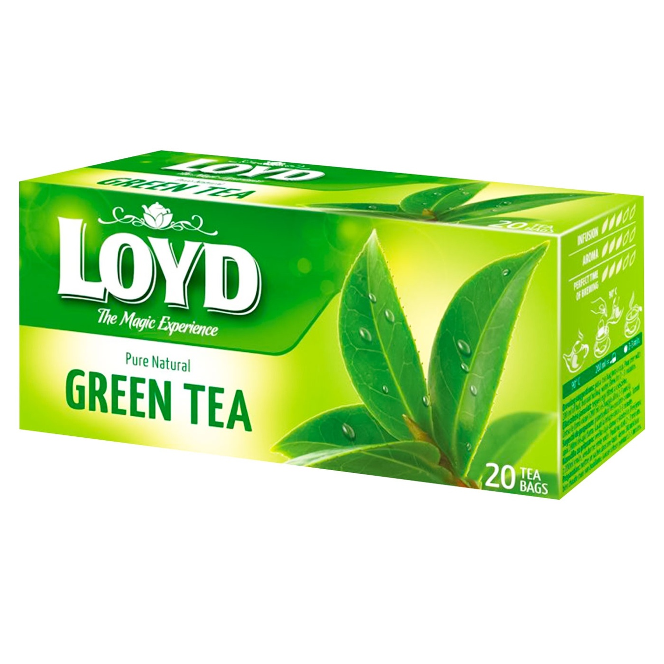 Чай зелений LOYD 1,5г*20шт