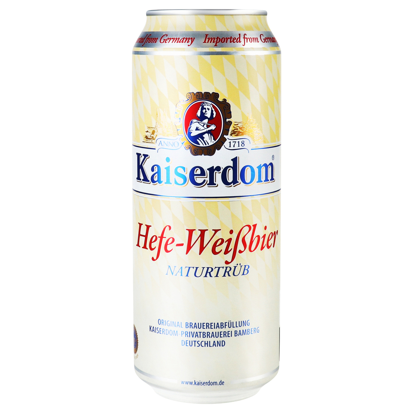 Пиво Kaiserdom Hefe-Weisbier світле нефільтроване 4,7% 0,5л