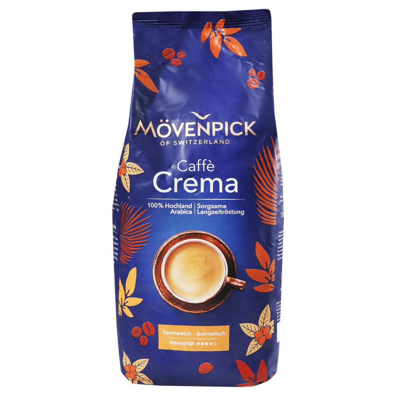 Кава Movenpick Caffe Crema зернова 1кг