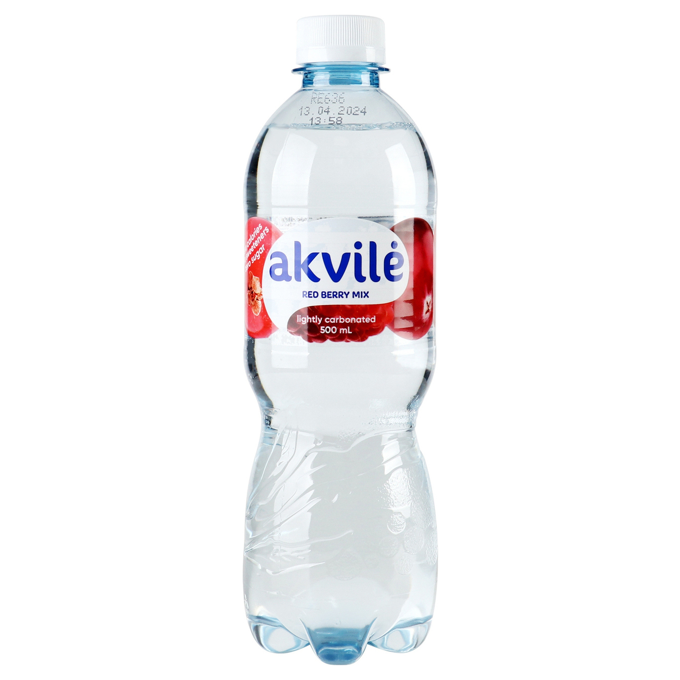 Sparkling water Akvile Red Berries 0.5 l