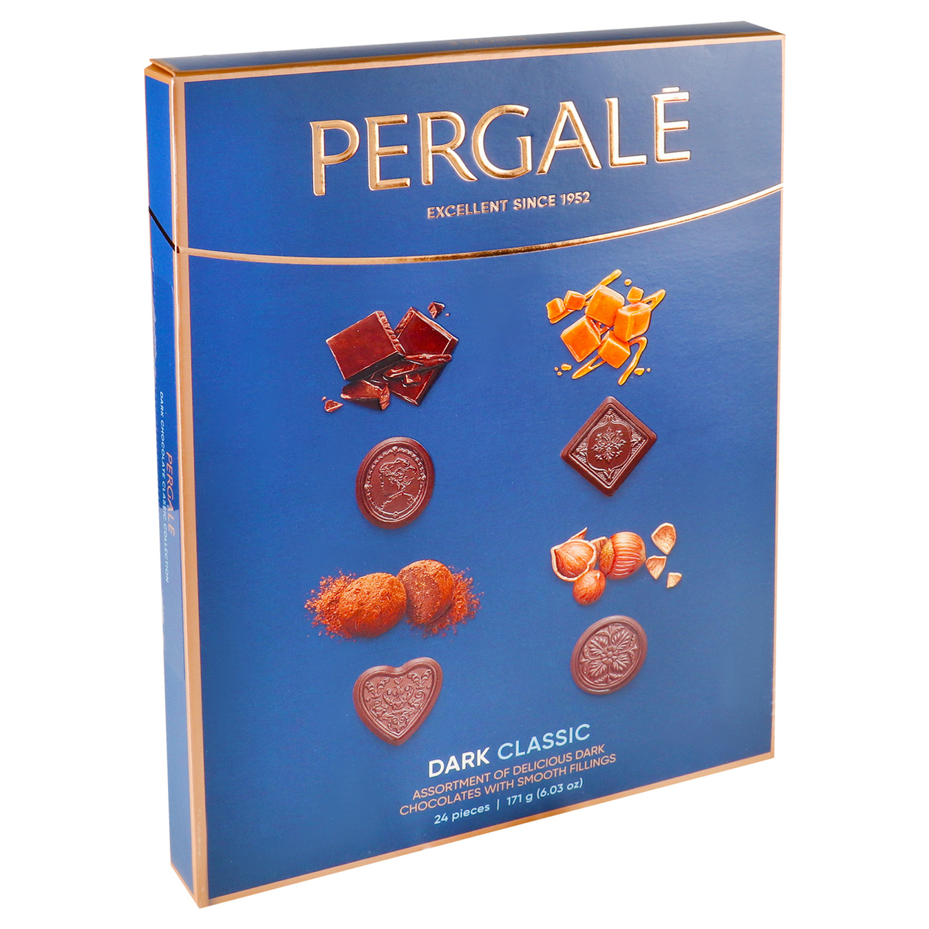 Pergale Classic dark chocolate candies 117g 2