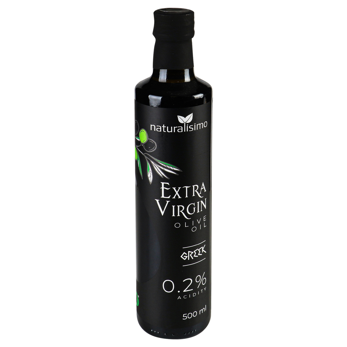 Олія оливкова першого віджиму Naturaлisimo (0.2%) 0,5л 2