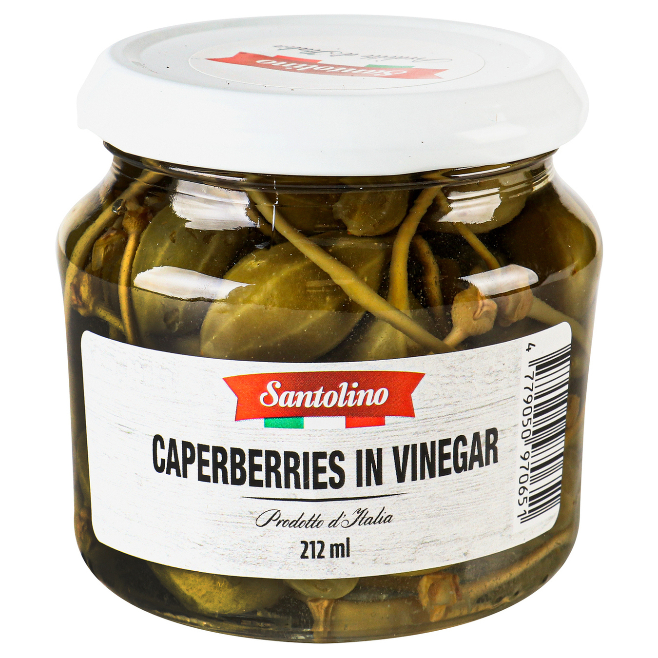 Santolino capers in vinegar canned pasteurized 190g 2