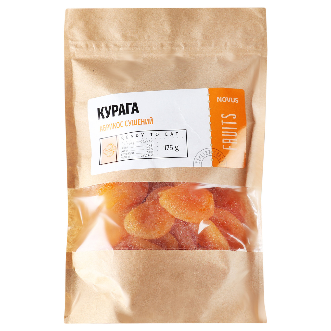 Novus Dried Apricots 175g
