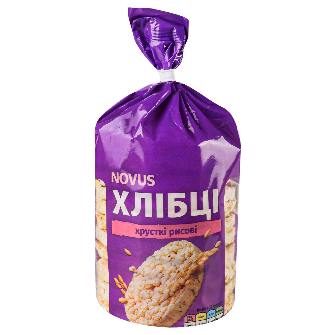 Хлебцы рисовые NOVUS 100г