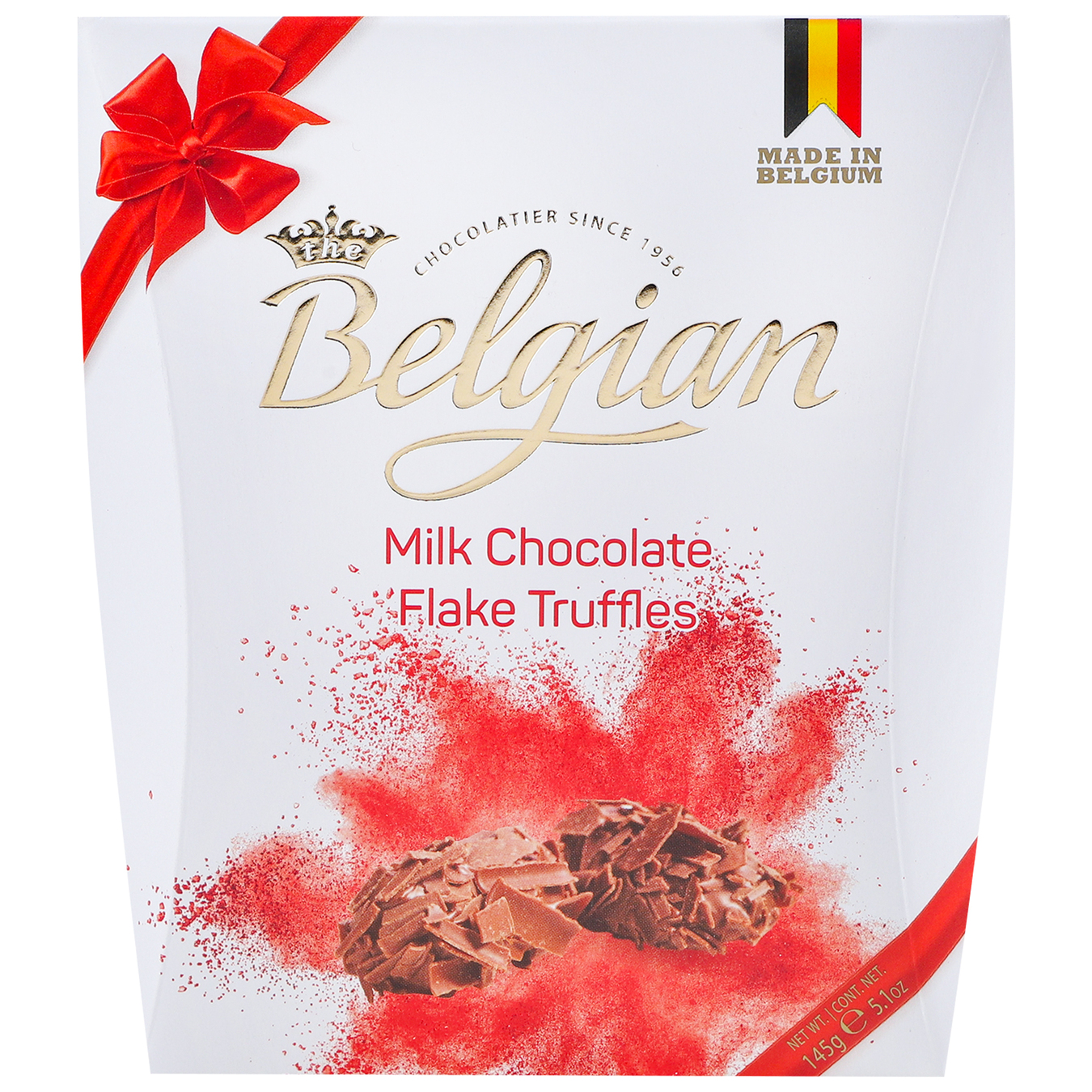 Цукерки Belgian трюфельні з молочного шоколаду 145г