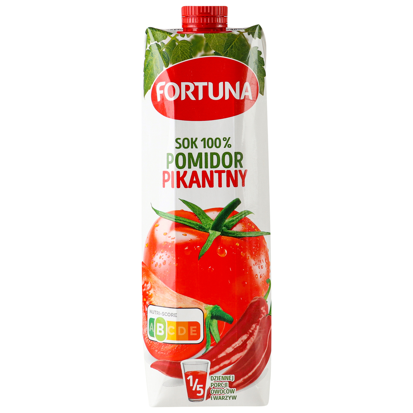 Сок Fortuna томатный острый 1л