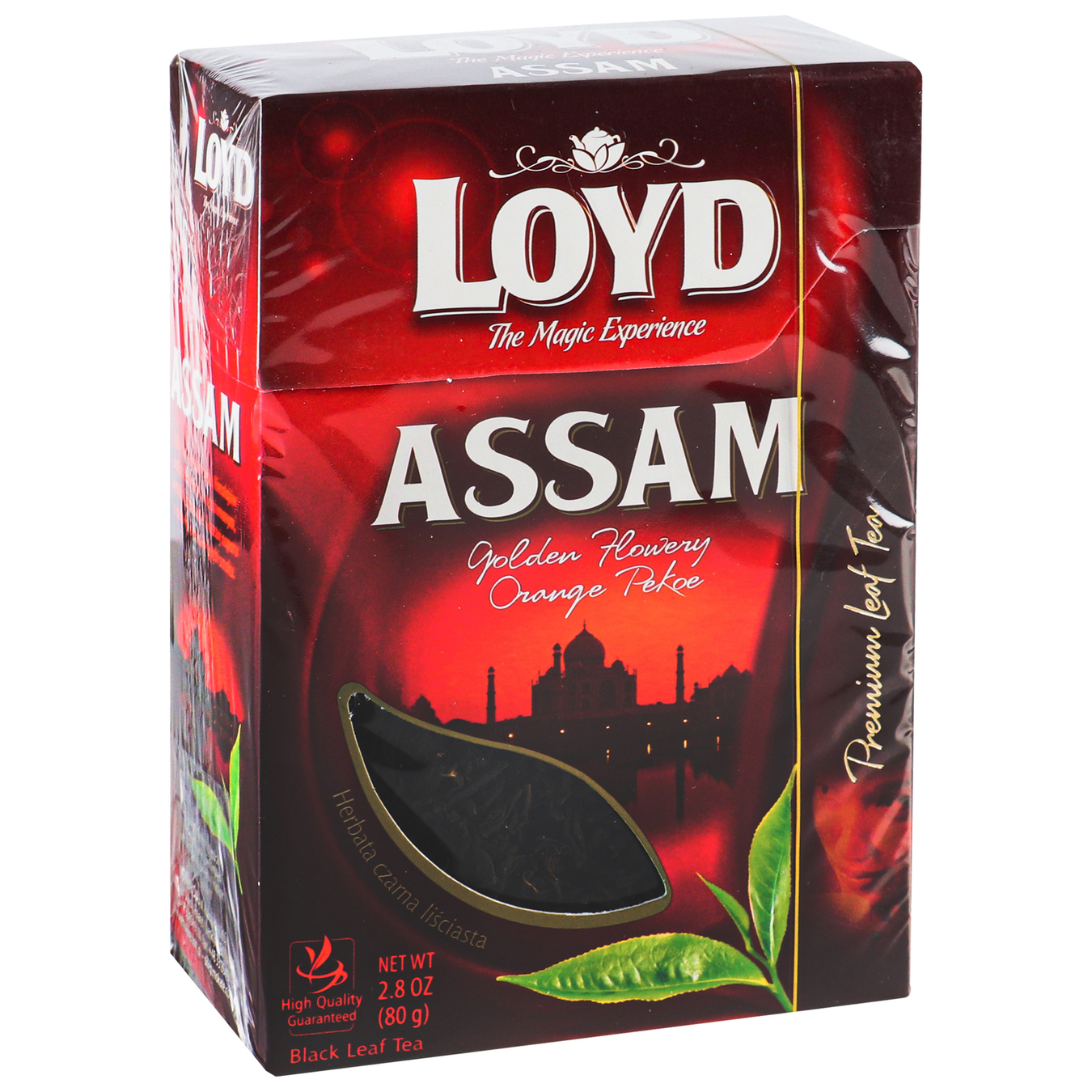 Чай чорний Loyd Ассам індійський 80г 2