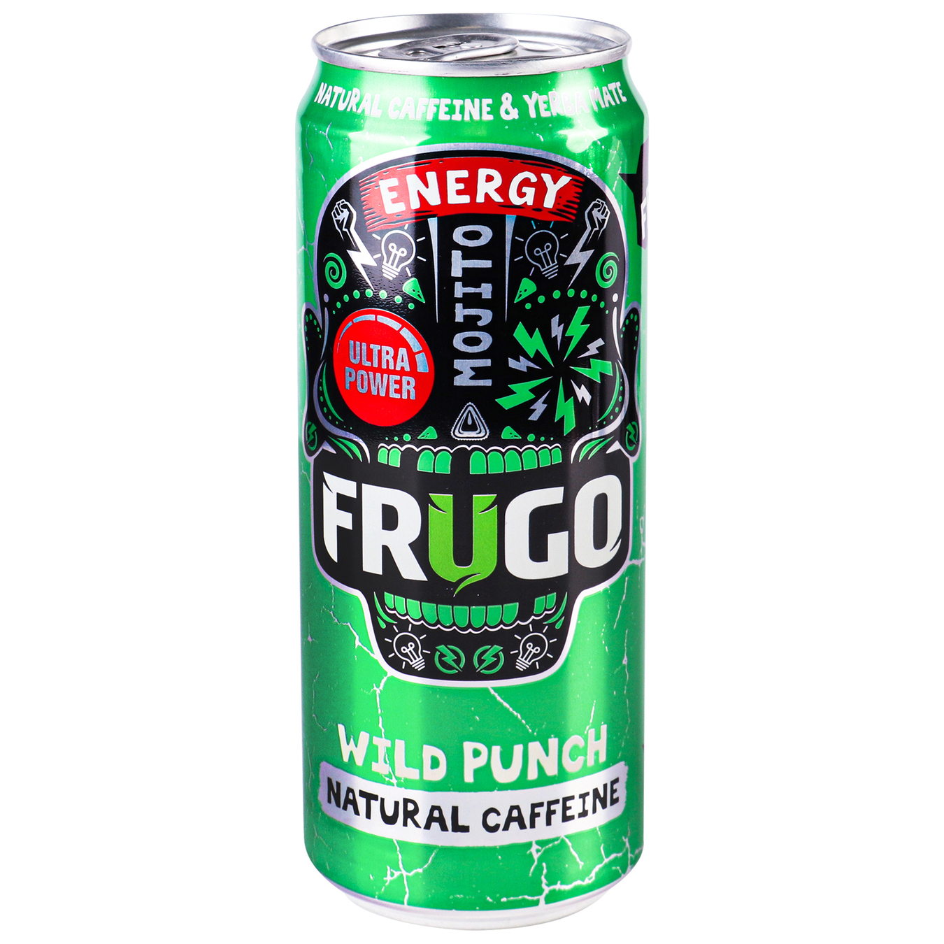 Напиток энергетический Frugo Energy mojito 0,330л. 2