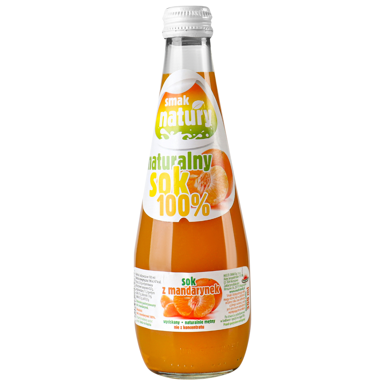 Smak Natury mandarin juice 0.3 l