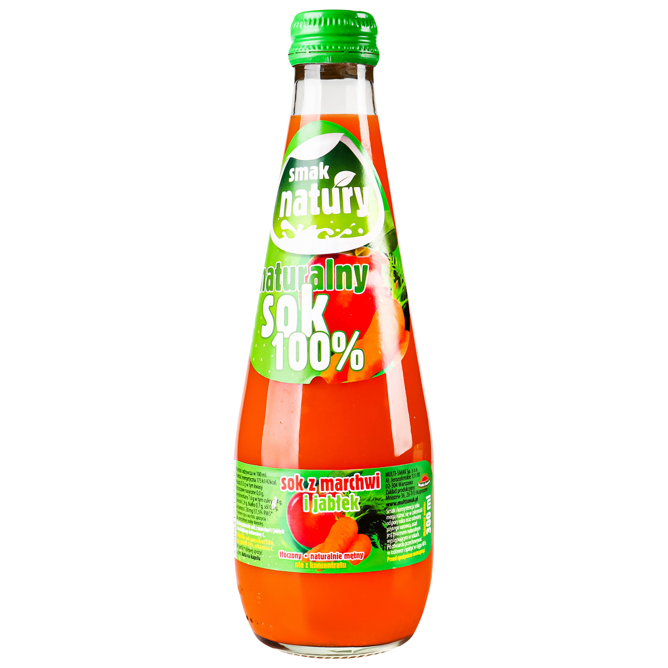 Juice Smak Natury carrot, apple 0.3 l