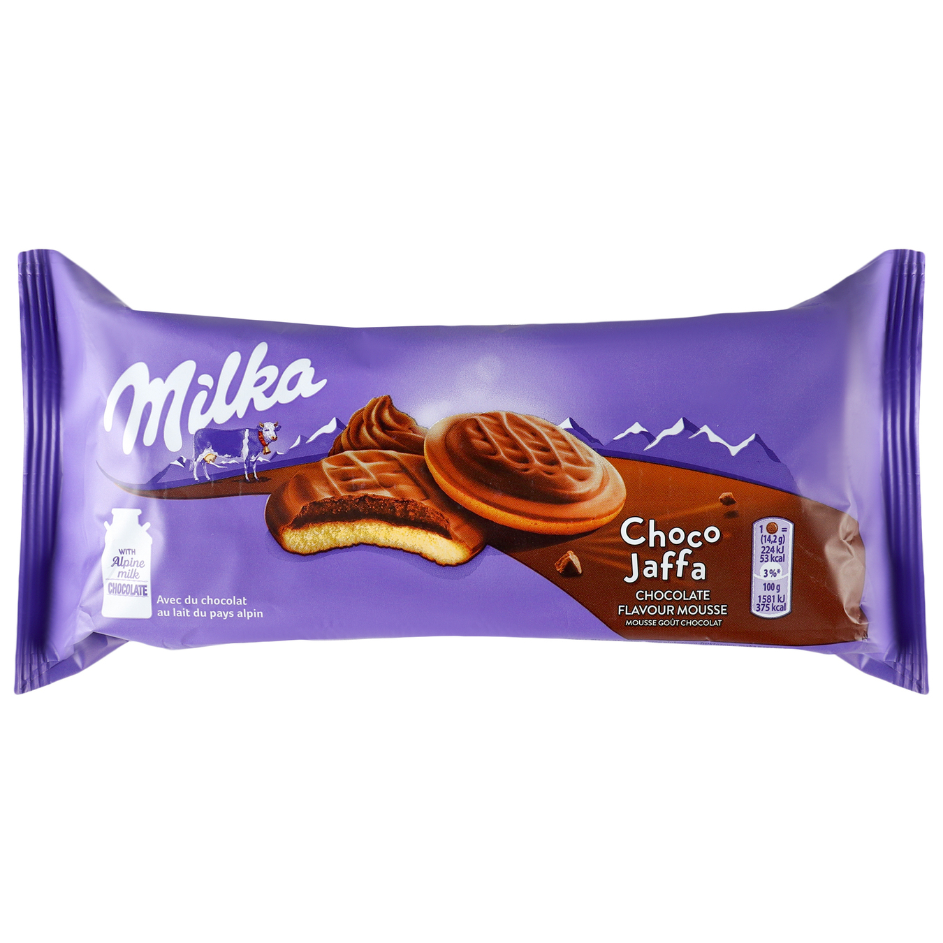 Cookies Choco Jaffa Milka 150g
