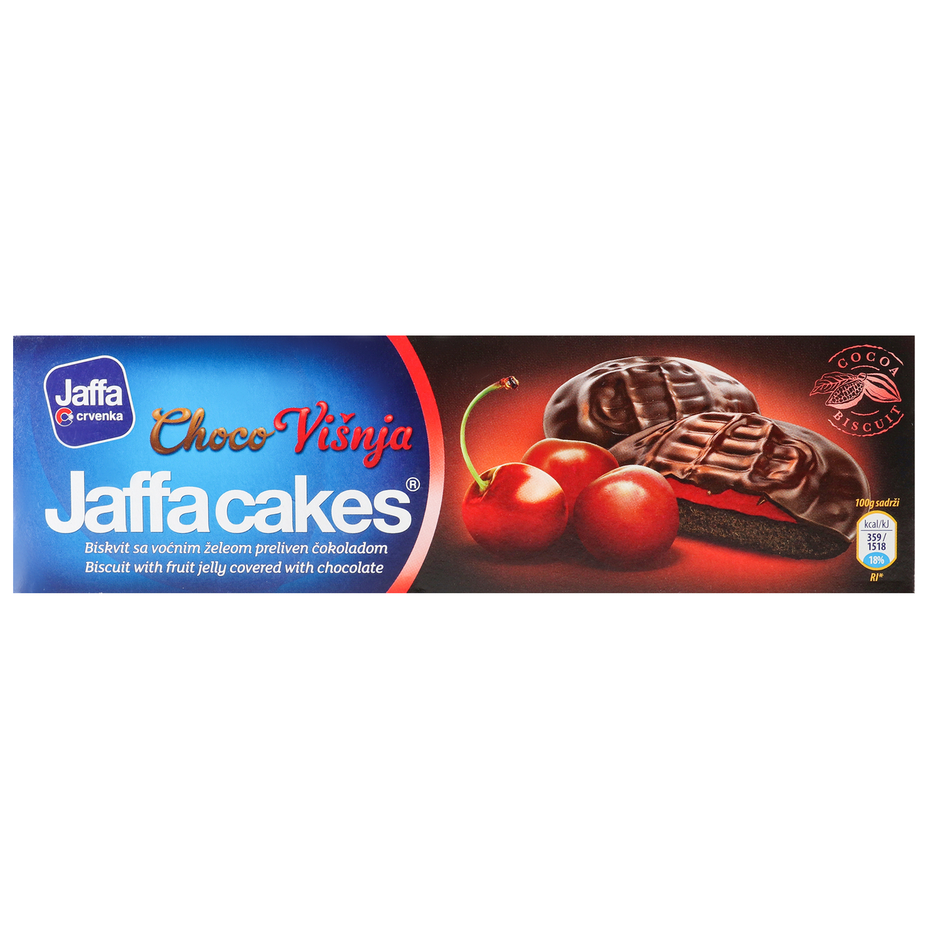Печенье Jaffa Шоколадно-Ванильное 155г