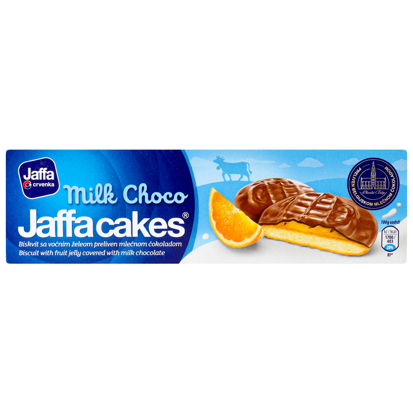 Jaffa cookies Orange milk 158g