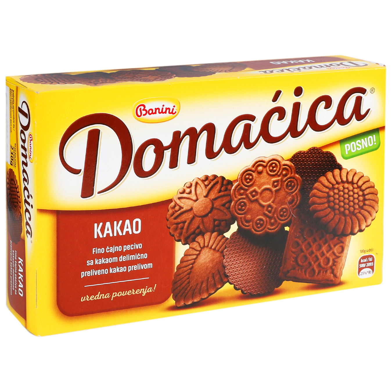 Печенье Domacica Какао 230г 2