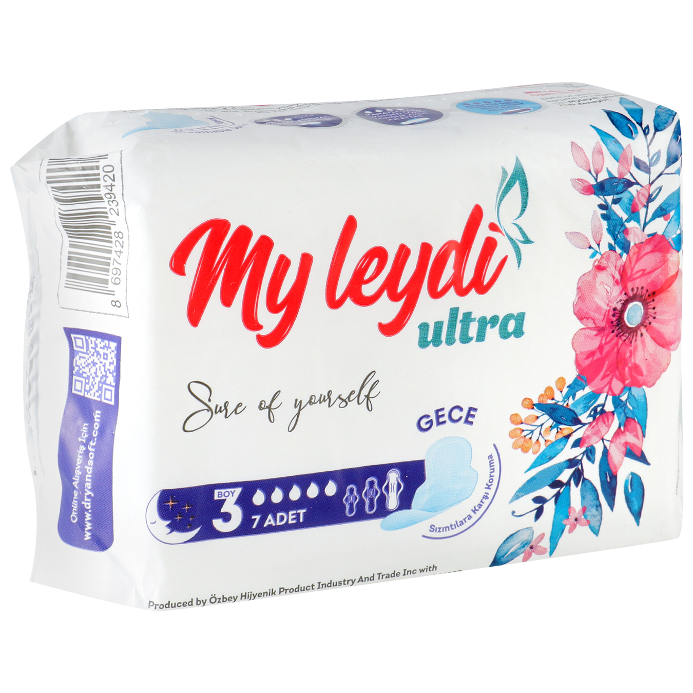 Hygienic pads My leydi night 7 pcs 2