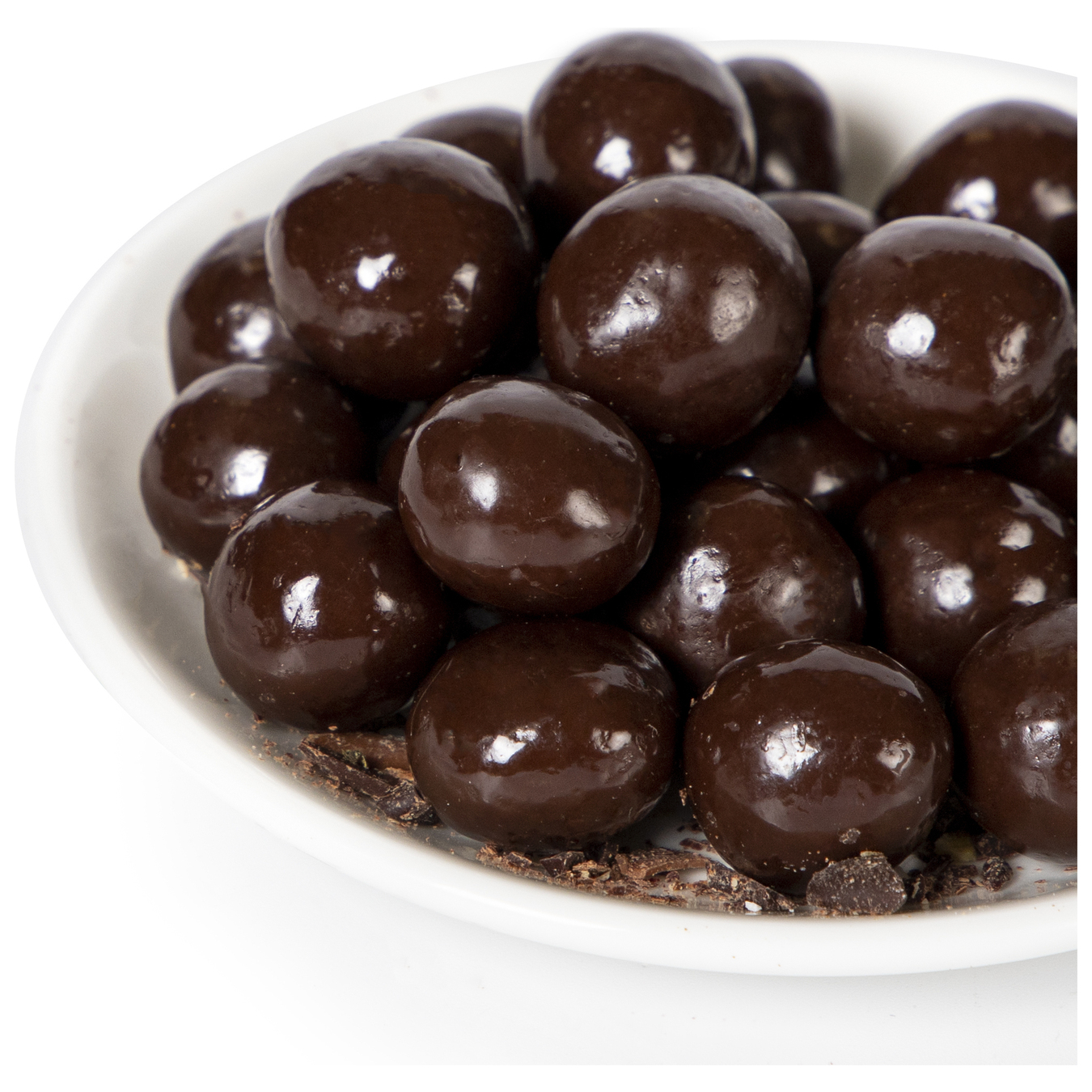 Hazelnuts in dark chocolate